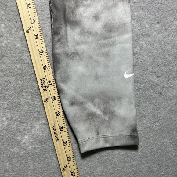NIKE Tie Dye One Icon Mid-Rise Crop High Waisted Leggings DA0339-084 Women’s S - Picture 6 of 9